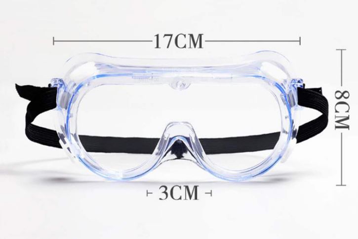 แว่นตานิรภัย ครอบตานิรภัย แว่นตาเซฟตี้ กันสารพิษ สารเคมี กันน้ำ กันฝุ่น แก๊ซน้ำตา ป้องกันฝ้า