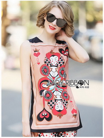 Lady Anna Queen of Heart Printed