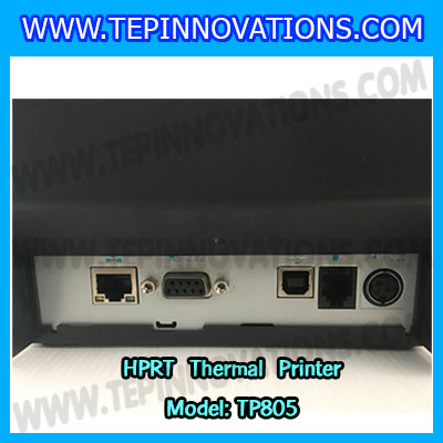 เครื่องพิมพ์ใบเสร็จ HPRT รุ่น TP805 เครื่องพิมพ์ใบเสร็จ เครื่องพิมพ์กระดาษความร้อน80มม. เครื่องพิมพ์สลิป80mm. เครื่องพิมพ์ใบเสร็จอย่างย่อ80MM thermal Printer ตัดกระดาษอัตโนมัติ เครื่องพิมพ์ใบเสร็จ ยี่ห้อ HPRT รุ่น TP805