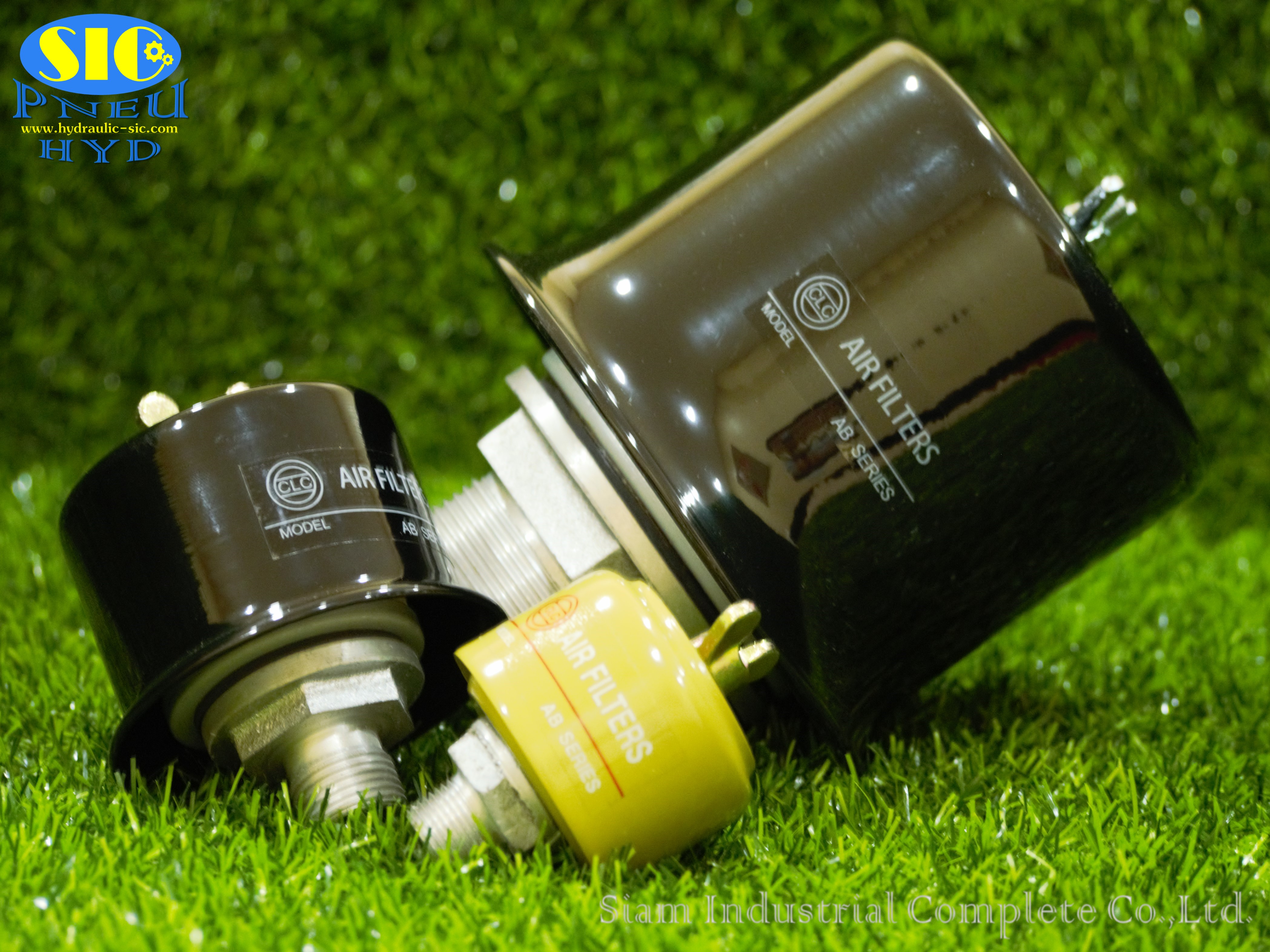 AB-24 กรองอากาศ Air Filter ขนาดเกลียว PT 3" (CLC)