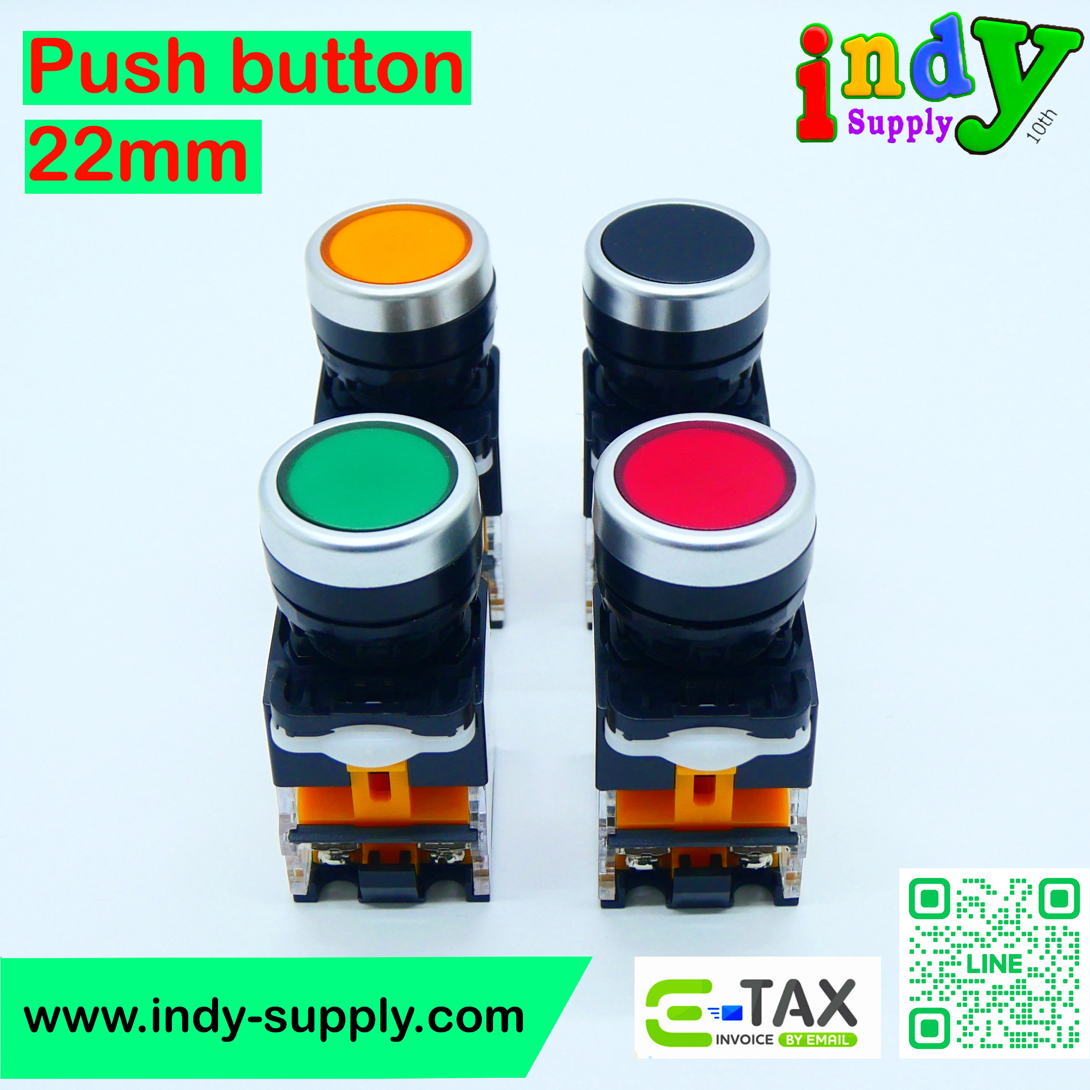 Push button 22mm