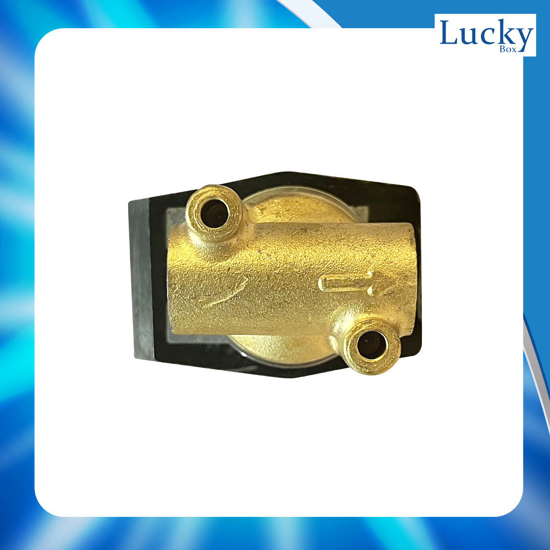 Solenoid Valve โซลินอยด์ทองเหลือง 1/4 นิ้ว (2 หุน) DC24V