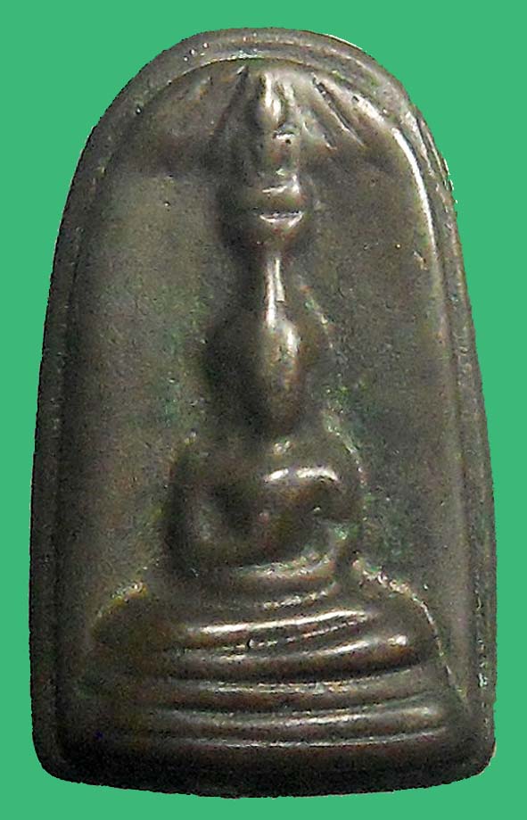 พระหลวงปู่ทับวัดอนงคารามพิมพ์ซ่อนหา(มีจารหน้าหลัง) องค์ที่1