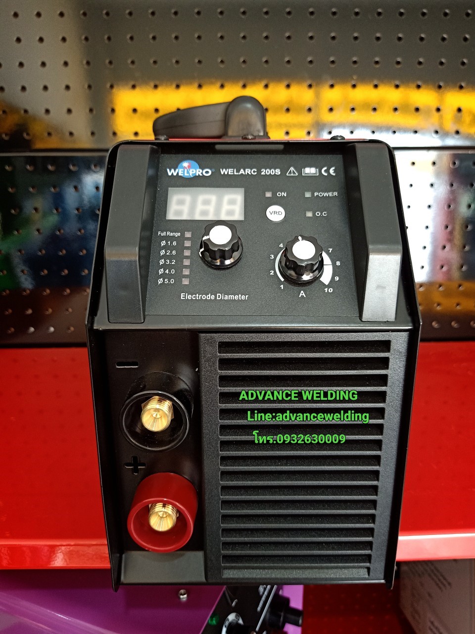 เครื่องเชื่อมไฟฟ้าWELPROรุ่นWELARC200S
