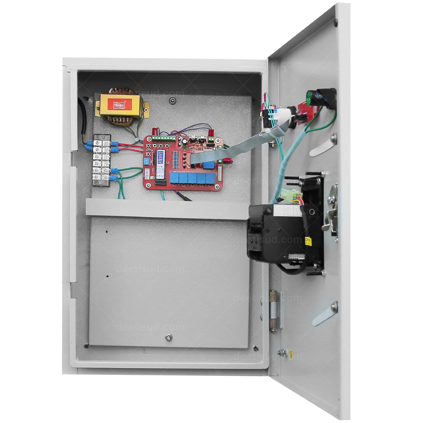 ตู้คอนโทรลรับแบงค์ลาว Automatic banknote control