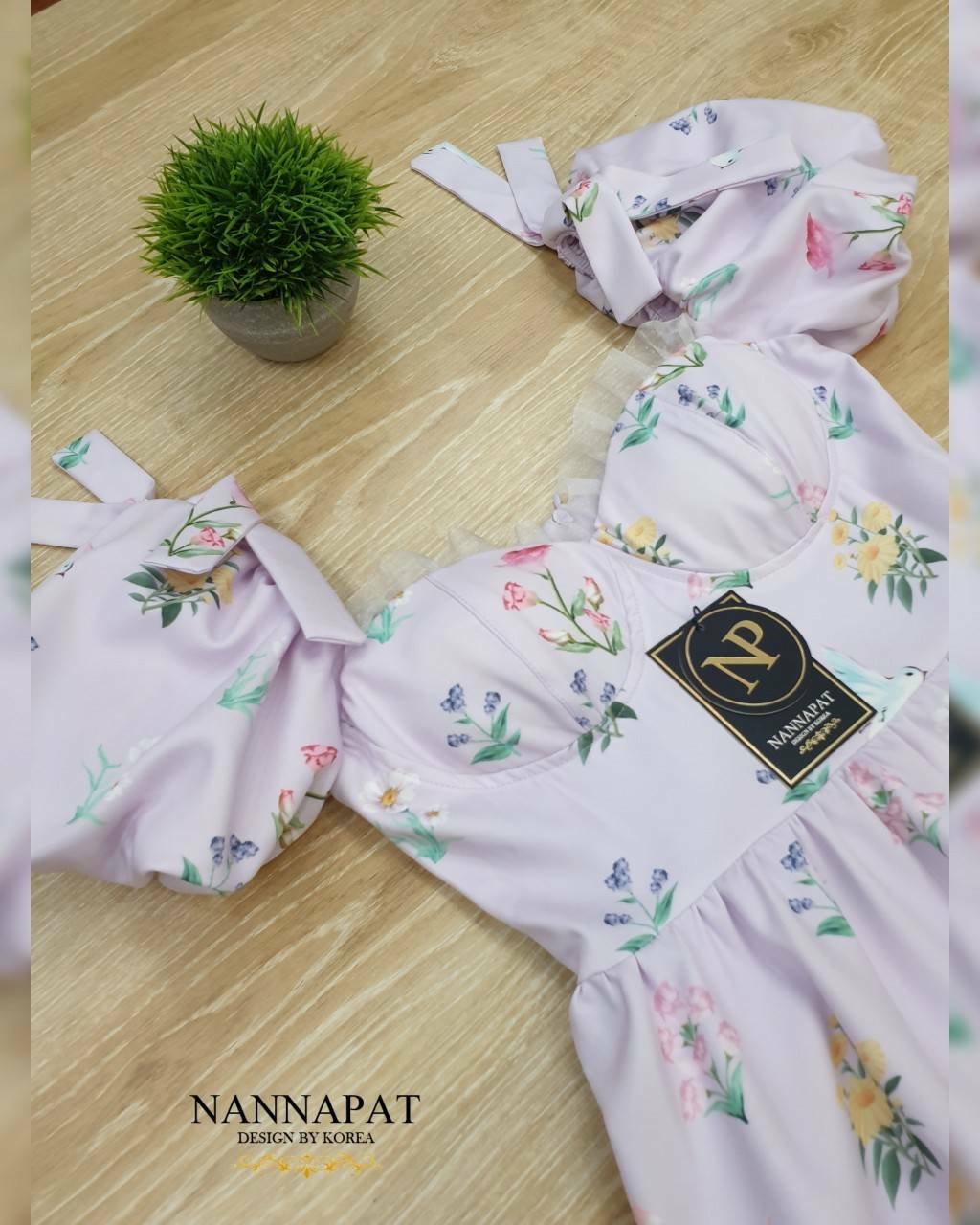 งานซิปหลัง อกมีฟองน้ำ