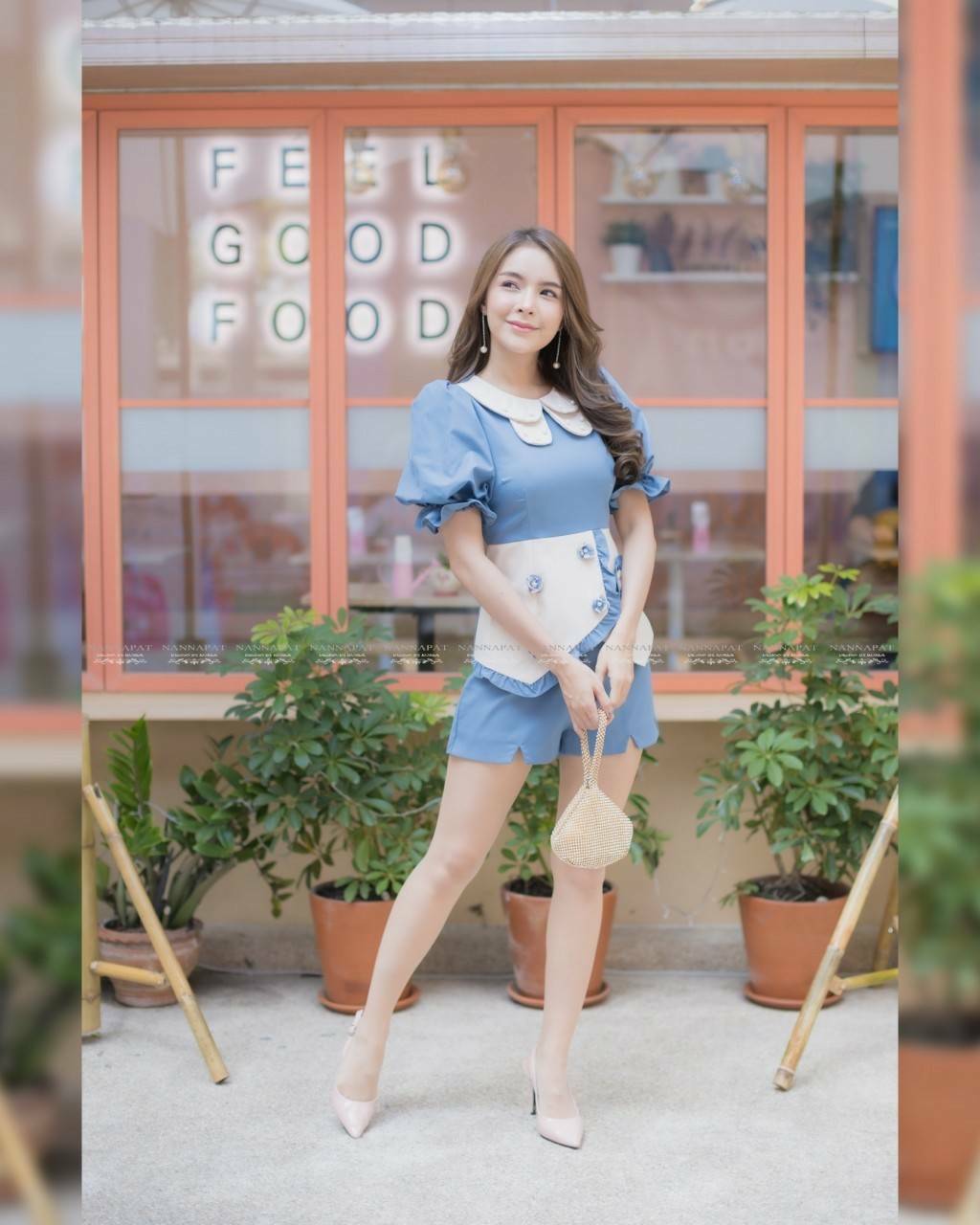 เสื้อซิปหลังแขนตุ๊กตา