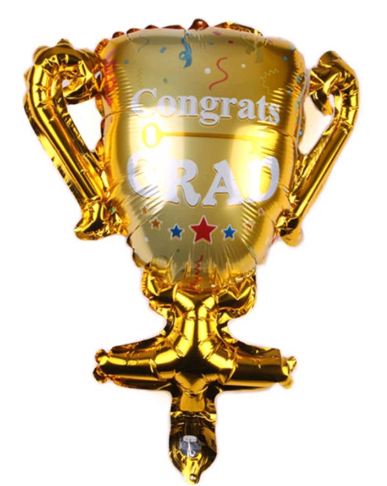 ลูกโป่งถ้วยรางวัลรับปริญญา ขนาดมินิ Congrats owl balloons