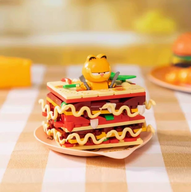 (สินค้าลิขสิทธิ์แท้) ชุดตัวต่อการ์ตูน การ์ฟิลด์ (Garfield)