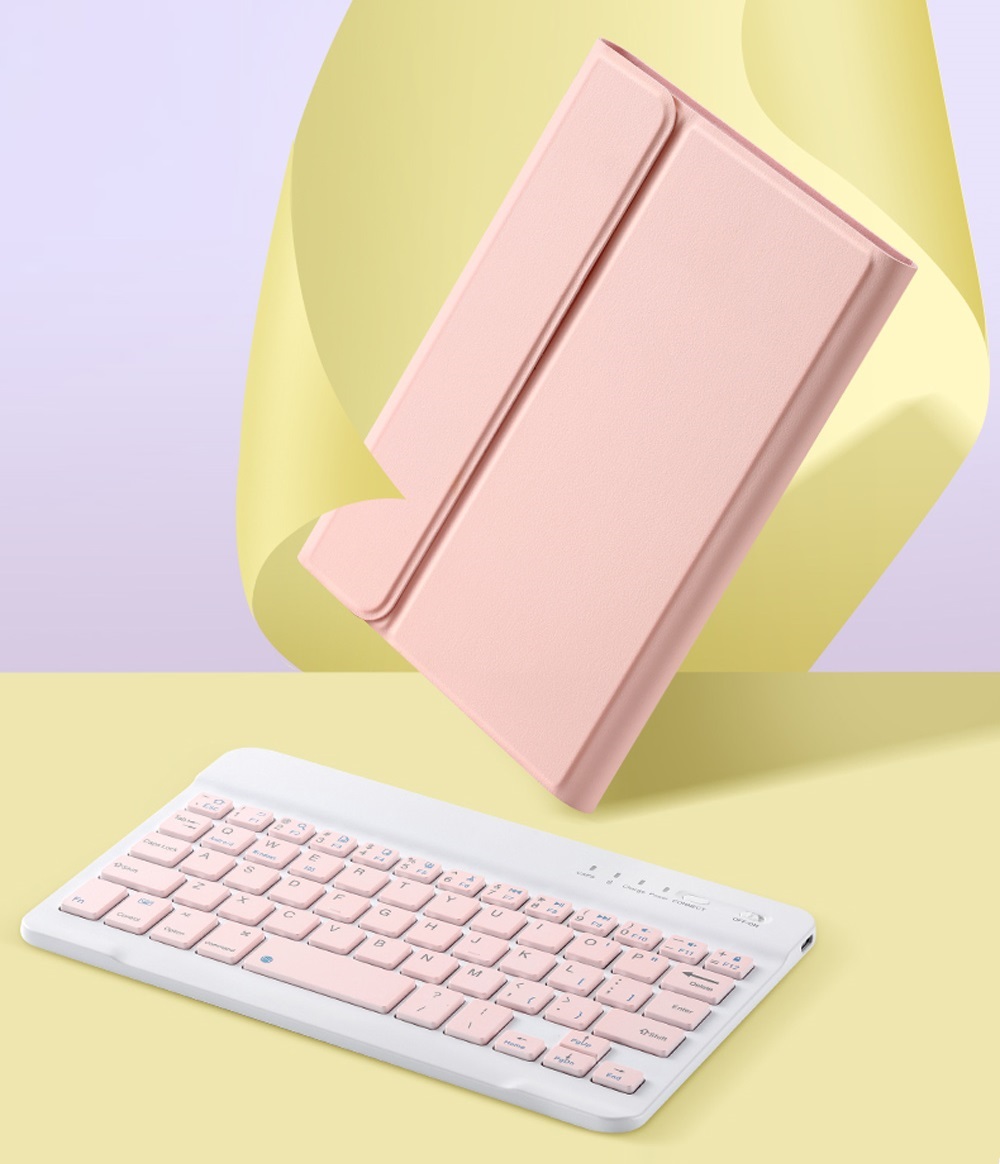 เคสคีย์บอร์ด แป้นไทย/อังกฤษ มีที่เก็บปากกา (Pastel Collection) - เคส iPad 10.2" Gen 7/8/9