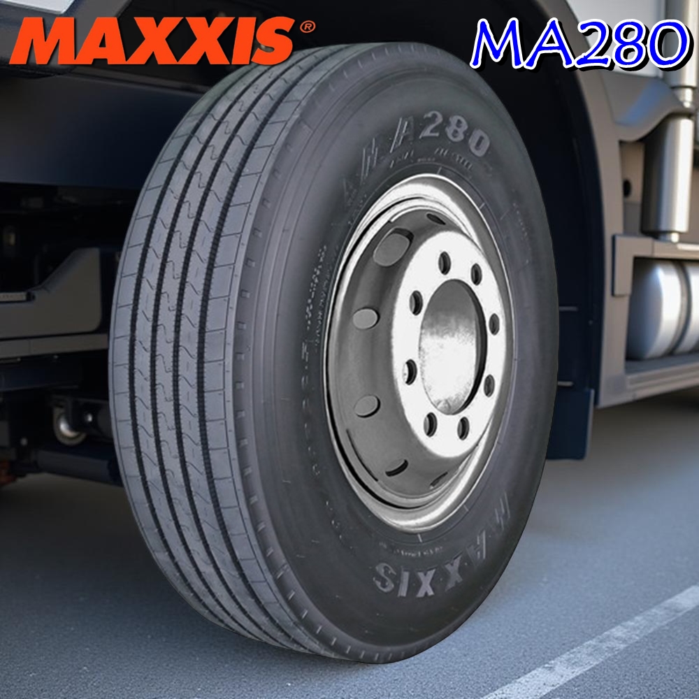 ยางรถบรรทุก เรเดียล ขนาด 295/80R22.5 16PR รุ่น MA280 ยี่ห้อ MAXXIS