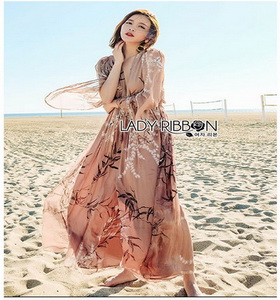 Chiffon Lady Ribbon Jumpsuit จั้มสูทผ้าชีฟอง