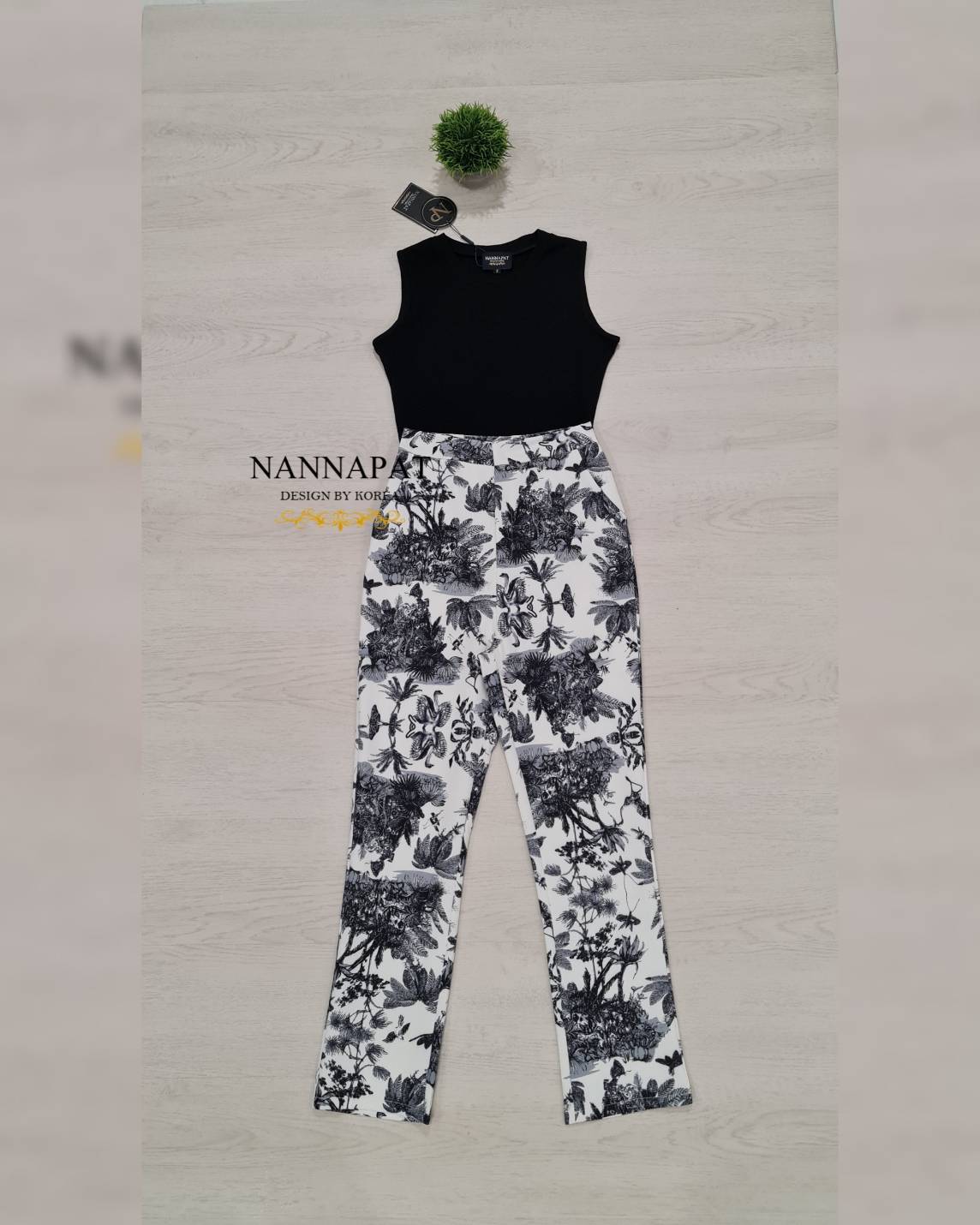 เสื้อยืดผ้าหนานุ่มใส่สบาย กางเกงทรงสวย