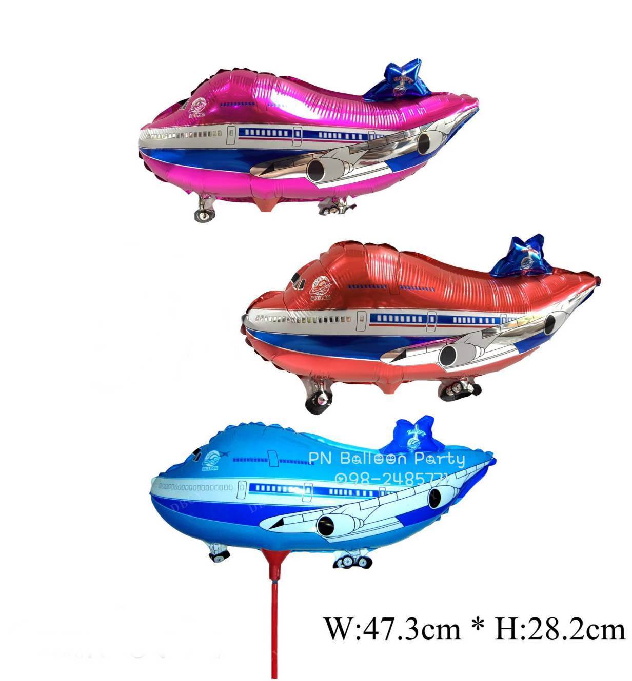 ลูกโป่งก้านเครื่องบิน Airoplane Balloon