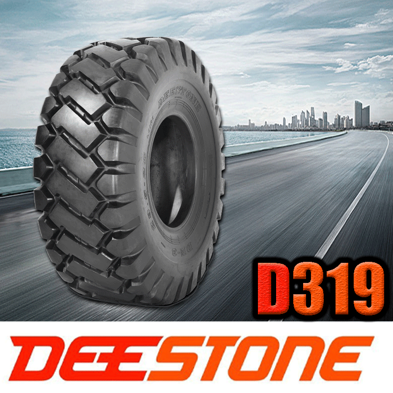 23.5-25 ยี่ห้อ DEESTONE รุ่น D319 TL ยางรถขนดินขนาดใหญ่ 20 PR