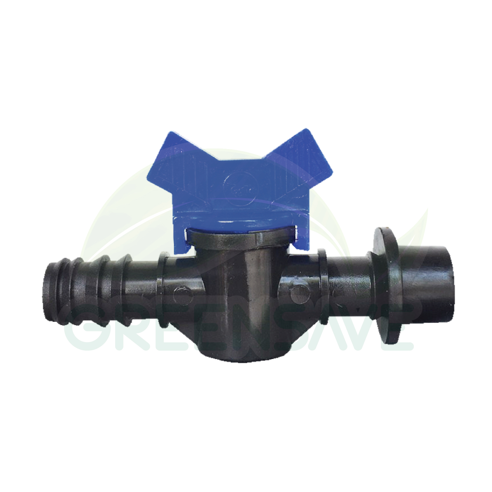 วาล์วหรี่ต่อท่อ PE ขนาด 16 mm พร้อมลูกยางเปอร์เมท 16 mm