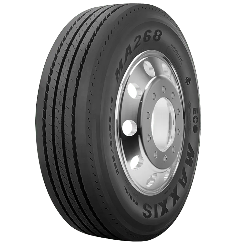 ยางรถบรรทุก เรเดียล ขนาด 11R22.5 , 295/80R22.5 รุ่น MA268 ชนิด TL ยี่ห้อ MAXXIS