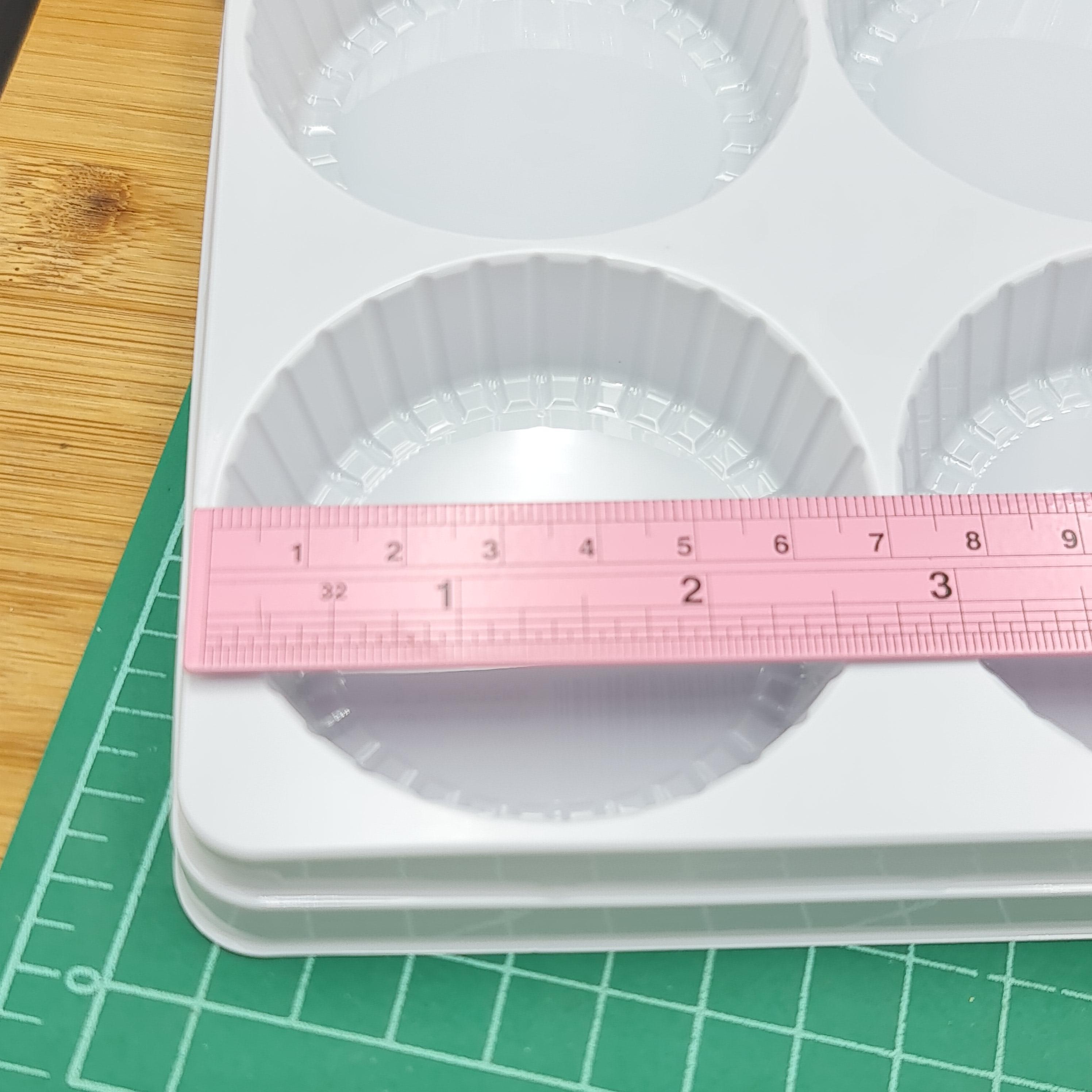 กล่องเบเกอรี่ 4ช่อง 6cm. ฝาล็อค ฐานขาวฝาใส กล่องเค้ก กล่องเปี๊ยะ กล่องขนม แพ็กเกจ แพ็คเกจ เบเกอรี่ เจริญ12 j12