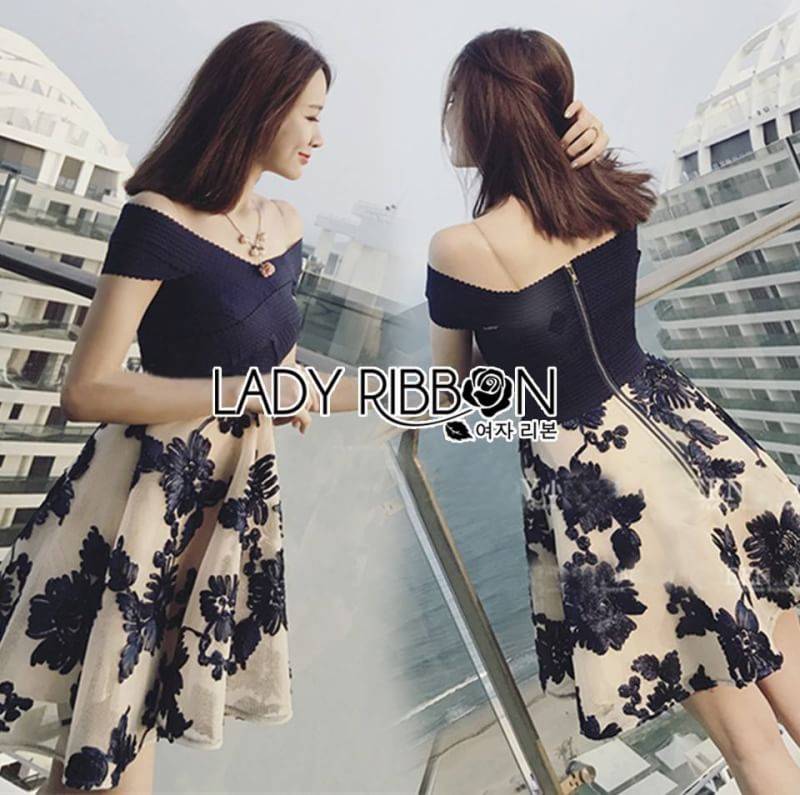 Tulle Dress เดรสผ้าคอตตอนเปิดไหล่