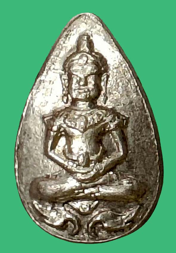 พระหยดน้ำยอดขุนพล(เงิน)หลวงปู่โต๊ะวัดประดู่ฉิมพลี องค์ที่ 5