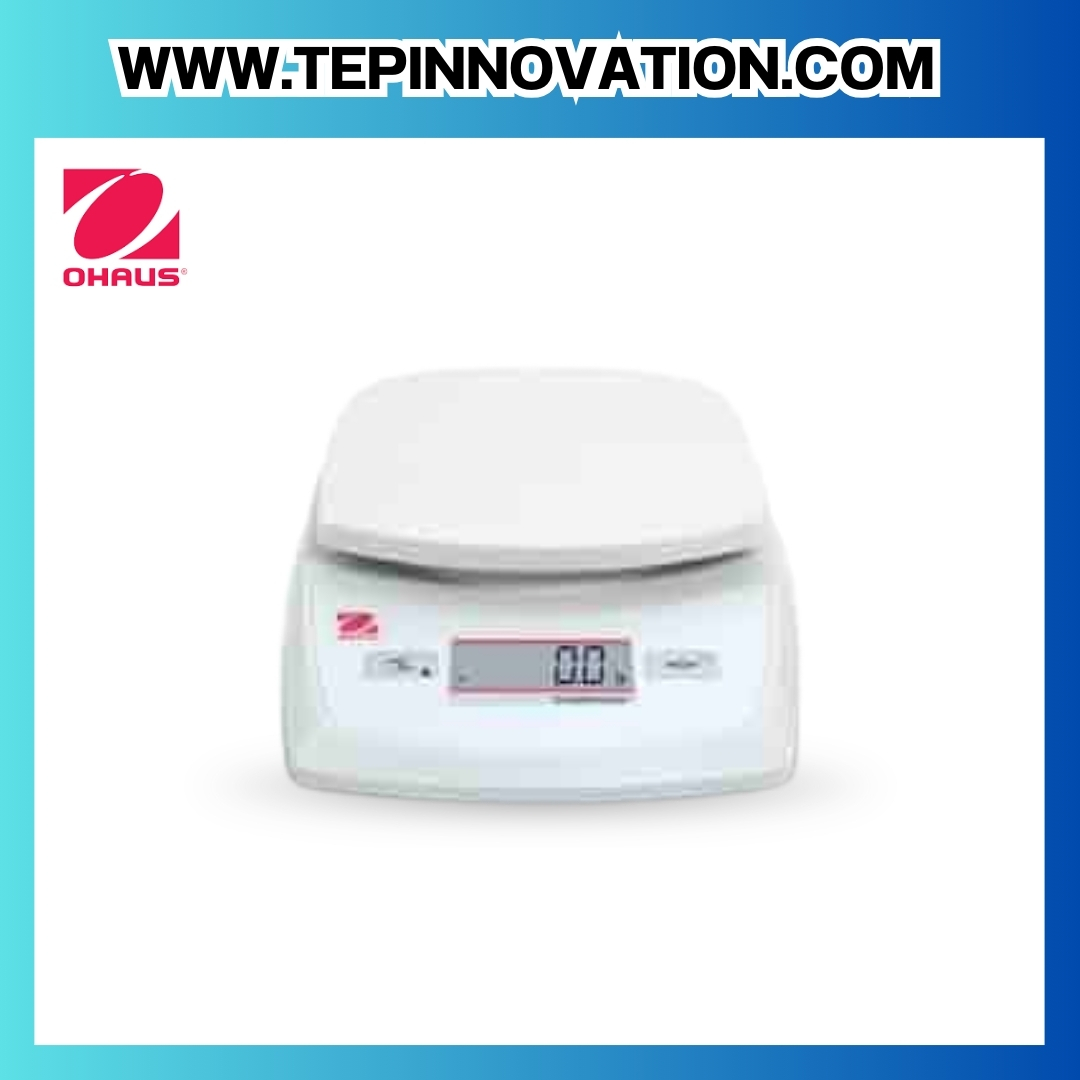 เครื่องชั่งดิติตอลแบบตั้งโต๊ะ พิกัดน้ำหนัก 5200 กรัม ค่าละเอียด 1 กรัม จานชั่งขนาด 125 x 132 มิลลิเมตร รุ่น CR5200 (Compass) ยื่น้อ OHAUS