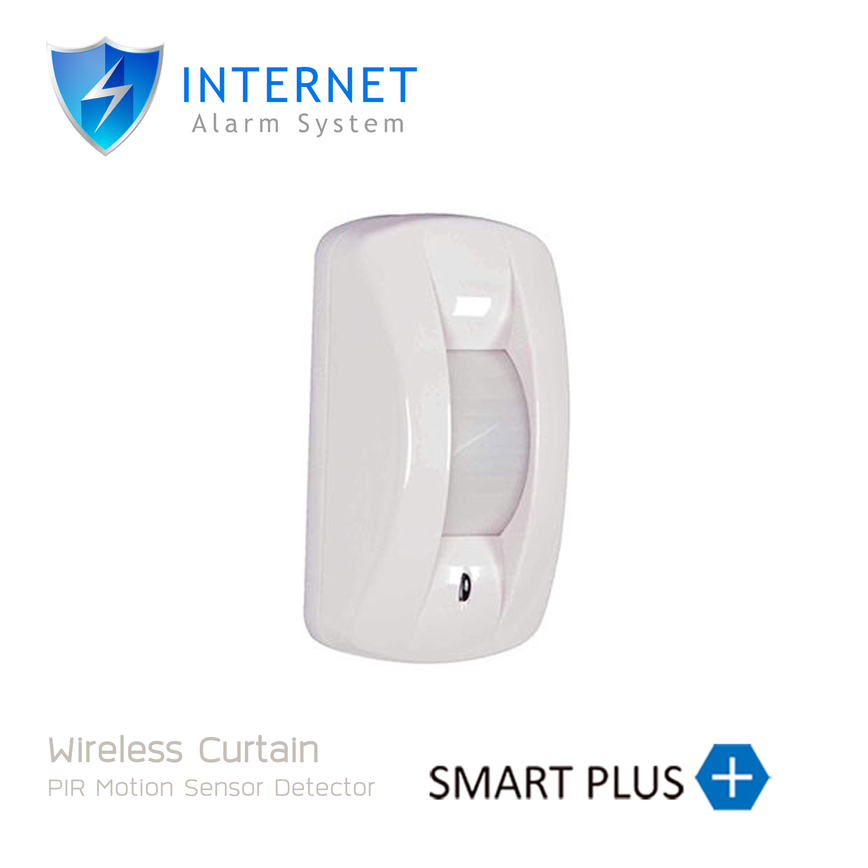 Wireless Curtain PIR Motion Sensor Detector (SM-CR01) : ม่านลำแสงตรวจสอบ การเดินผ่าน แบบภายใน