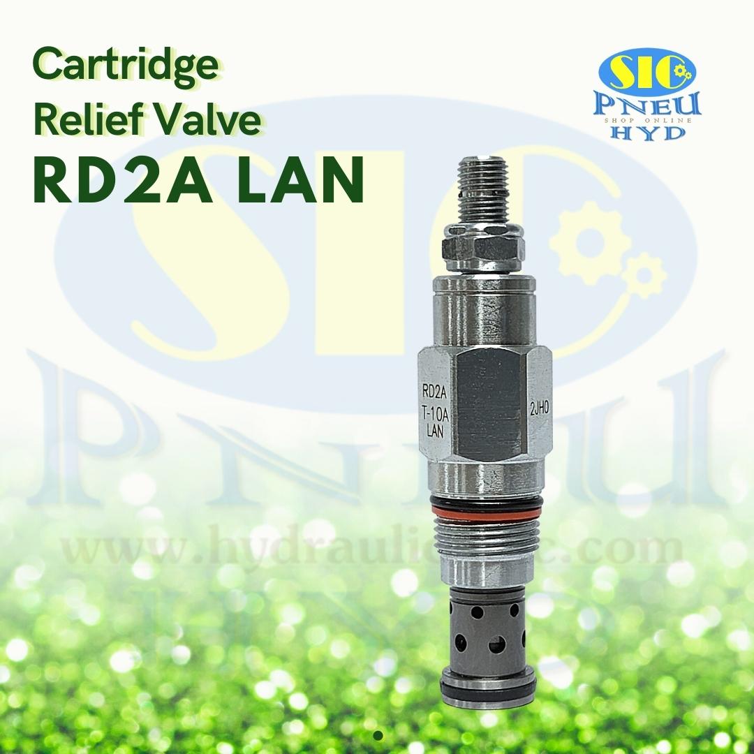 RD2A-T10A-LAN Cartridge Relief Valve เทียบ SUN Hydraulic รุ่น RDDA-LAN