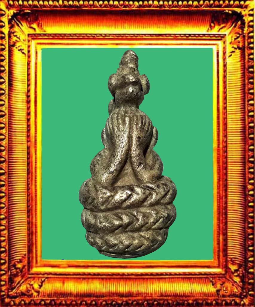พระปิดตาพังพระกาฬสำริดเงินสายใต้ องค์ที่ 4