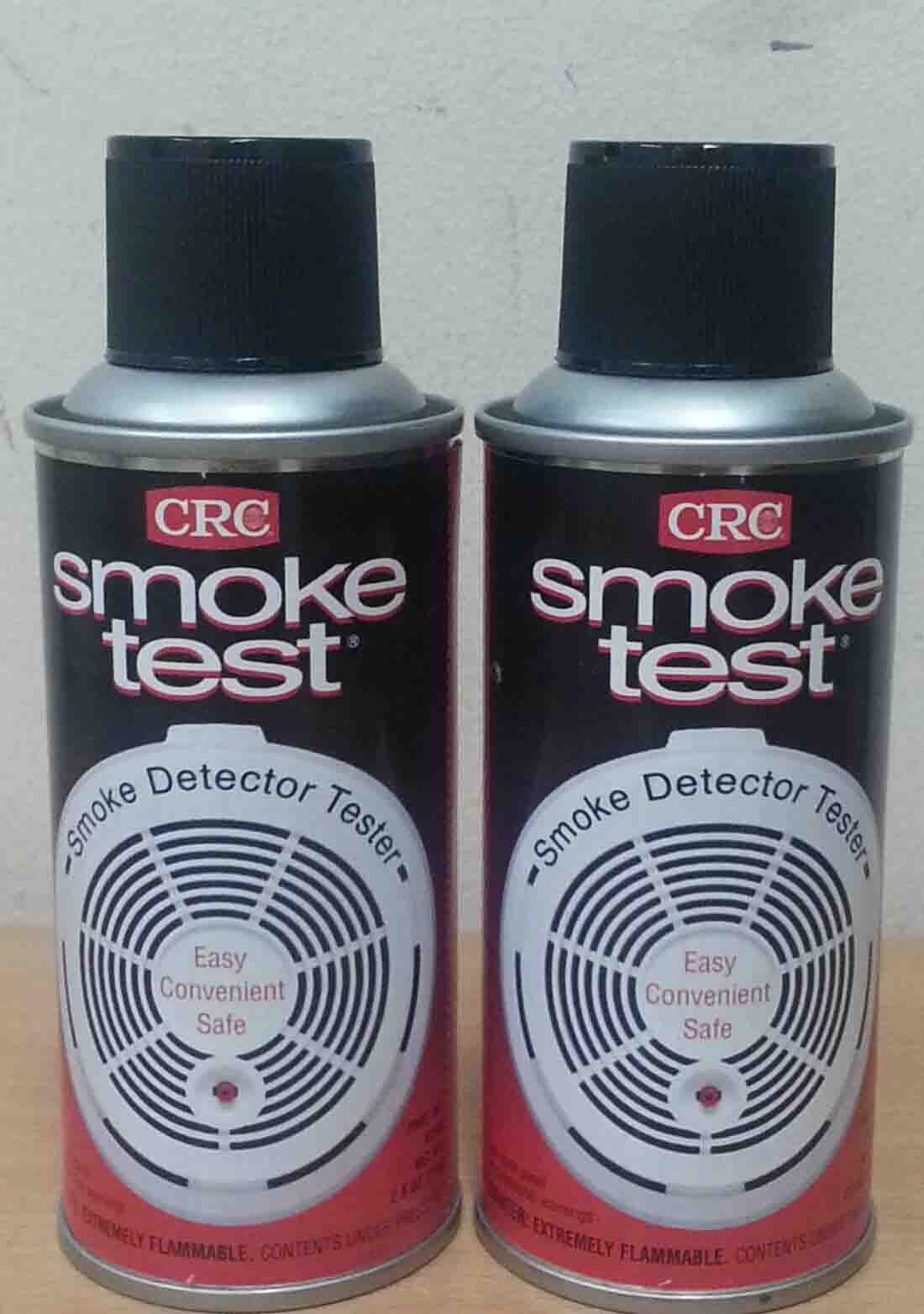 CRC SMOKE TEST สเปรย์ควันทดสอบเครื่องตรวจจับควันไฟเป็นน้ำยาเพื่อทดสอบการทำงานของเครื่องว่ายังทำงานปกติหรือไม่ สนใจติดต่อเกด081-9218788/086-3742729