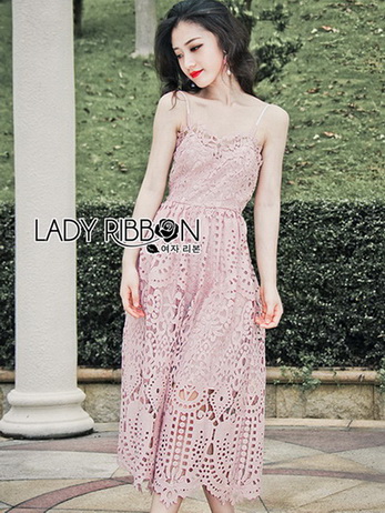 Lady Jane Baby Pink Lace Single Dress