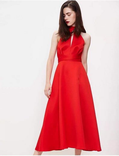 ชุดเดรสแขนเว้า เทรนด์เกาหลี