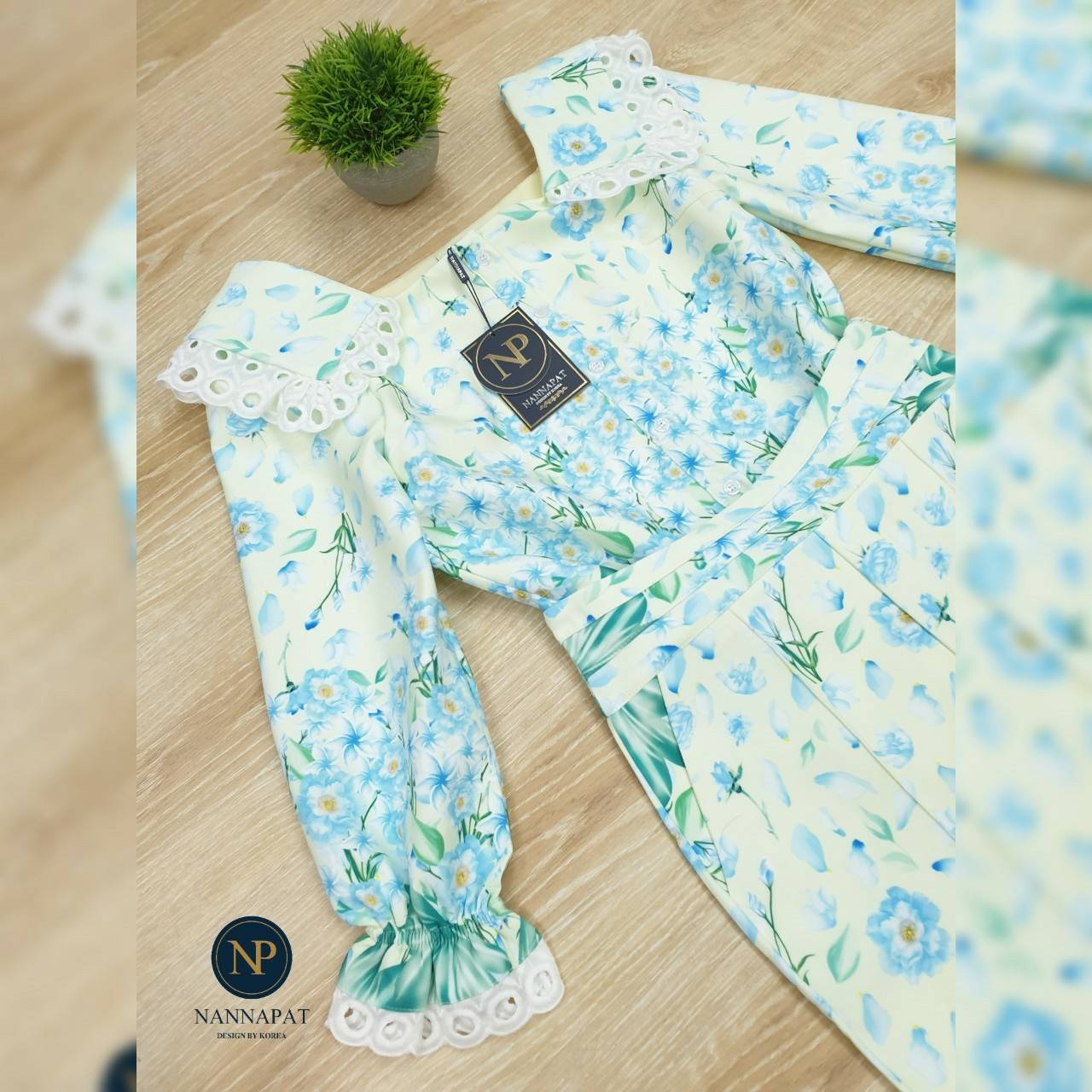 เสื้อแขนยาว กระดุมหน้า