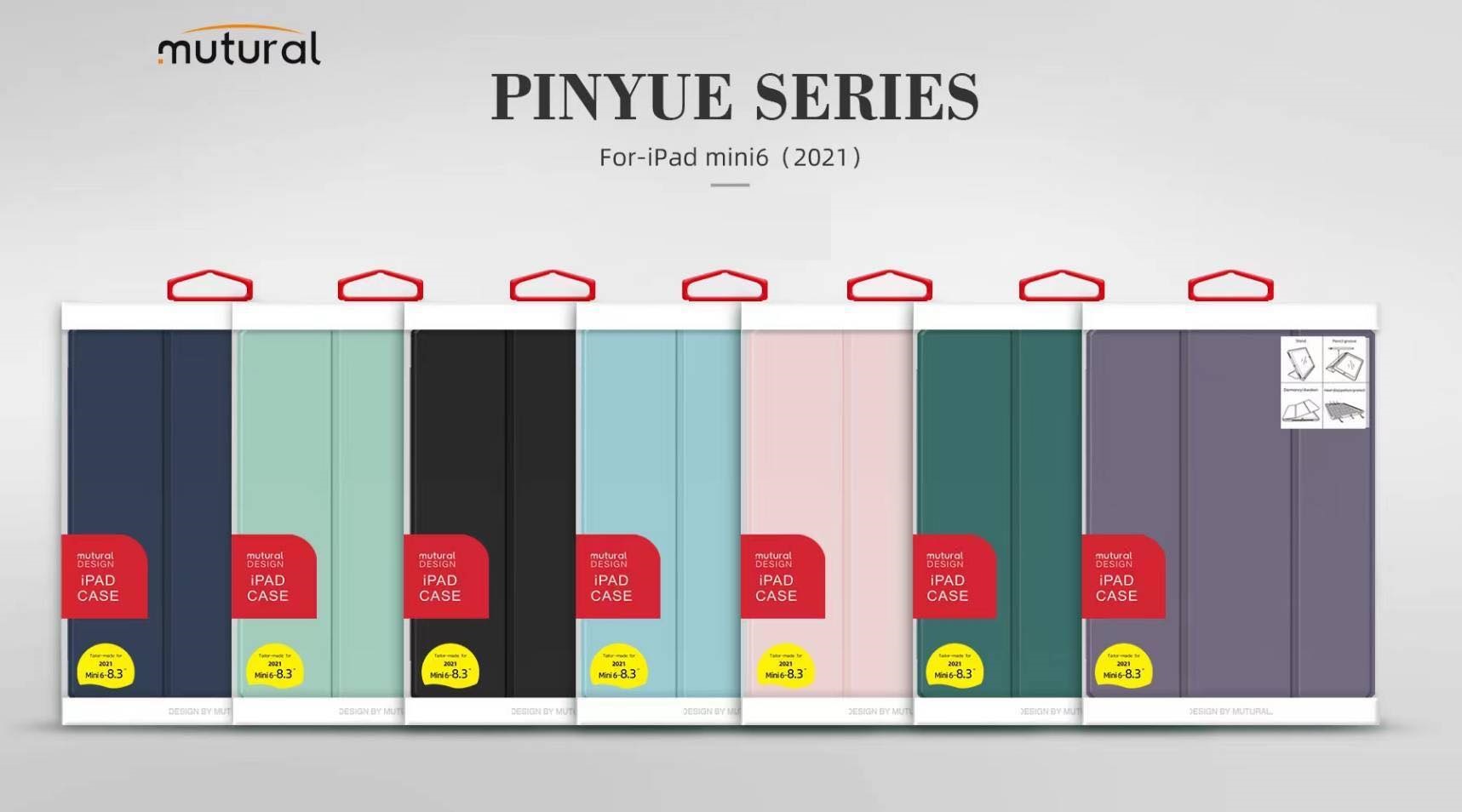 Mutural PINYUE SERIES - เคส iPad Mini 6/7