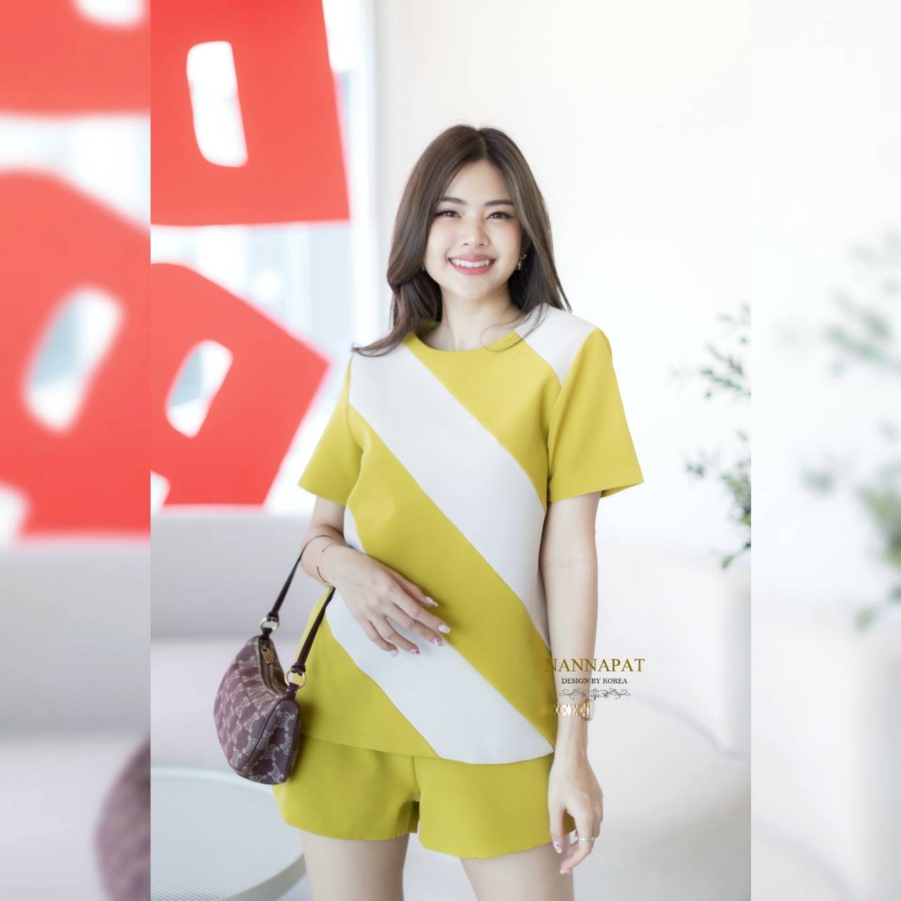 กางเกงมีกระเป๋าข้าง