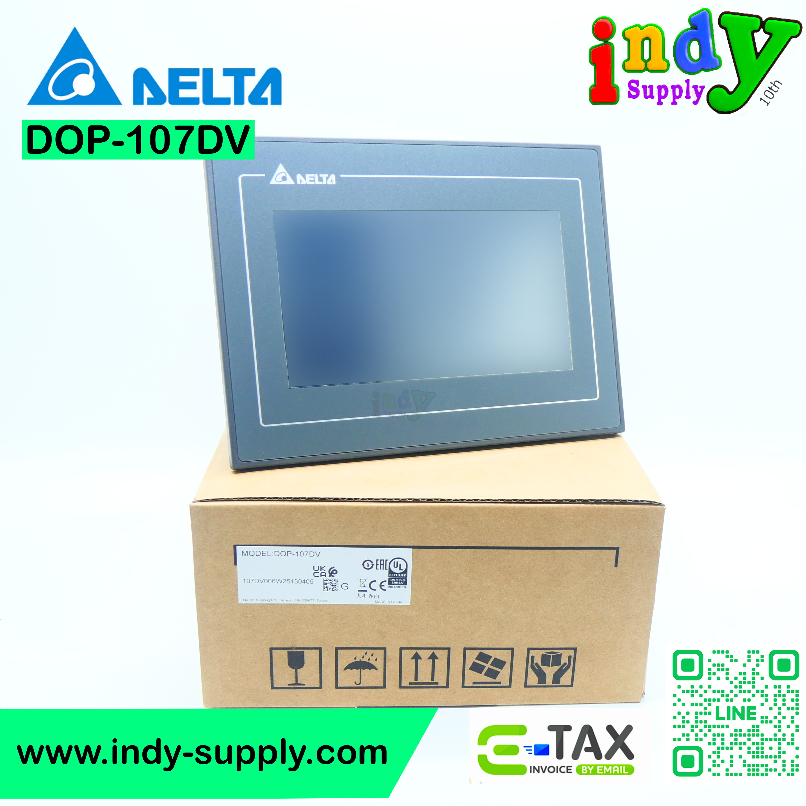 DELTA DOP-107DV HMI 7" (Ethernet)