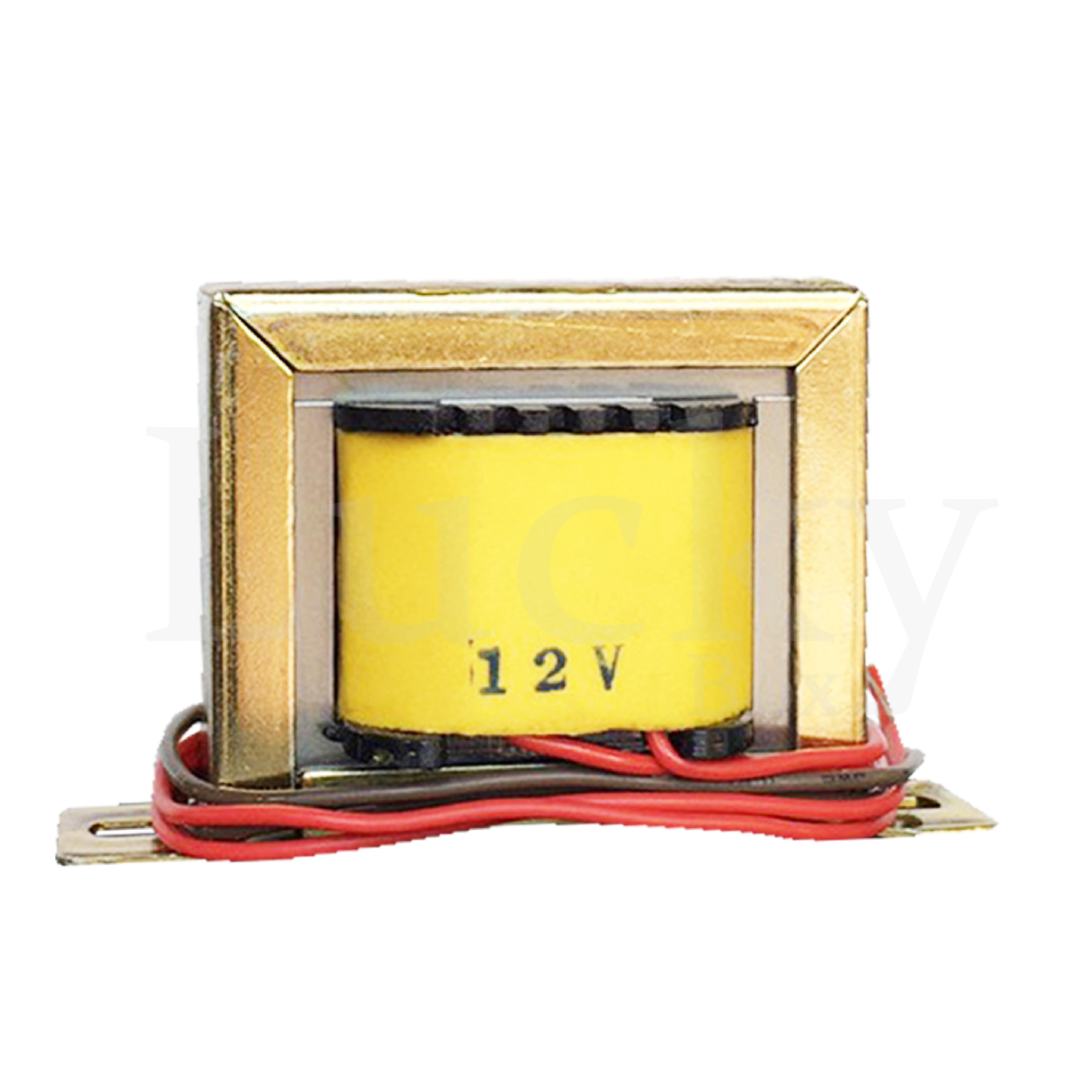 Transformer หม้อแปลงไฟฟ้า หม้อแปลงสายสั้น 550 mA จ่ายไฟ AC 12 V