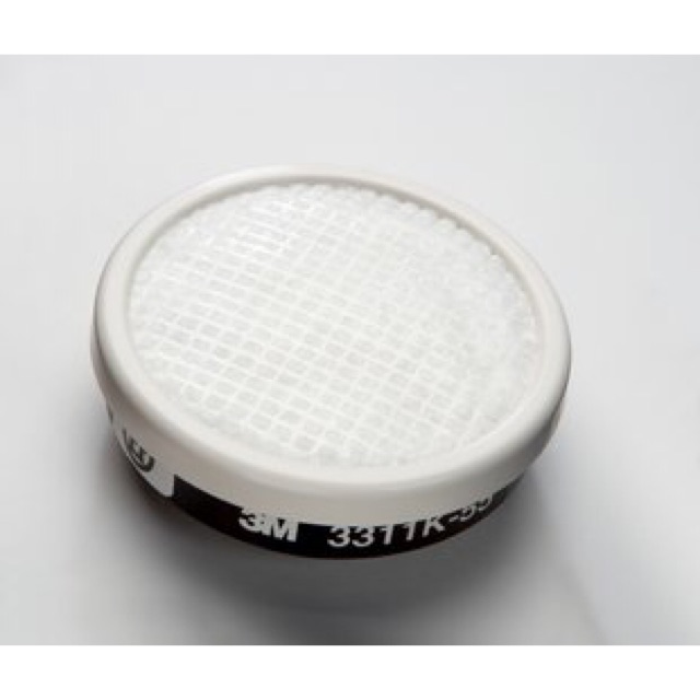3M 3M 3311K-55 ตลับกรองไอระเหย ไส้กรองสารเคมี และกรองฝุ่นละออง ใช้ร่วมกับ หน้ากากป้องกันสารเคมี 3200-55