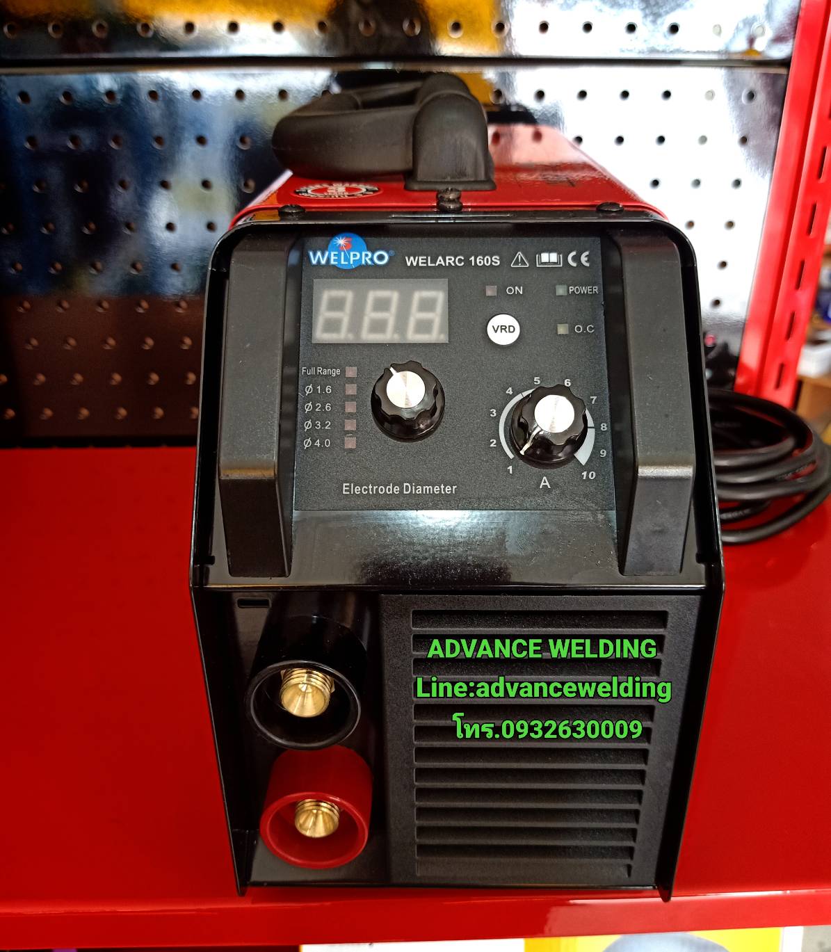 เครื่องเชื่อมไฟฟ้า WELPROรุ่นWELARC160S