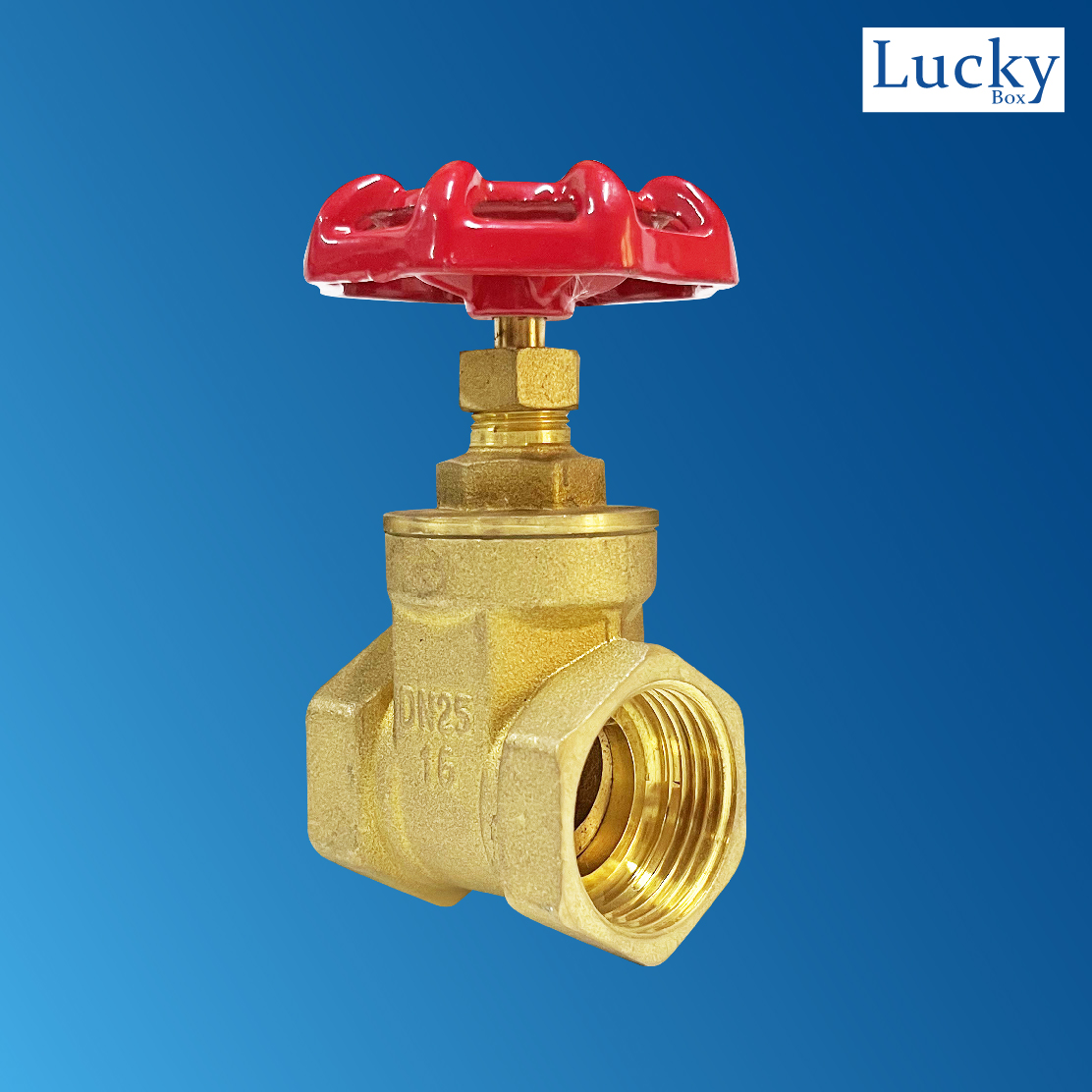 Gate valve ประตูน้ำทองเหลือง ขนาด 1 นิ้ว