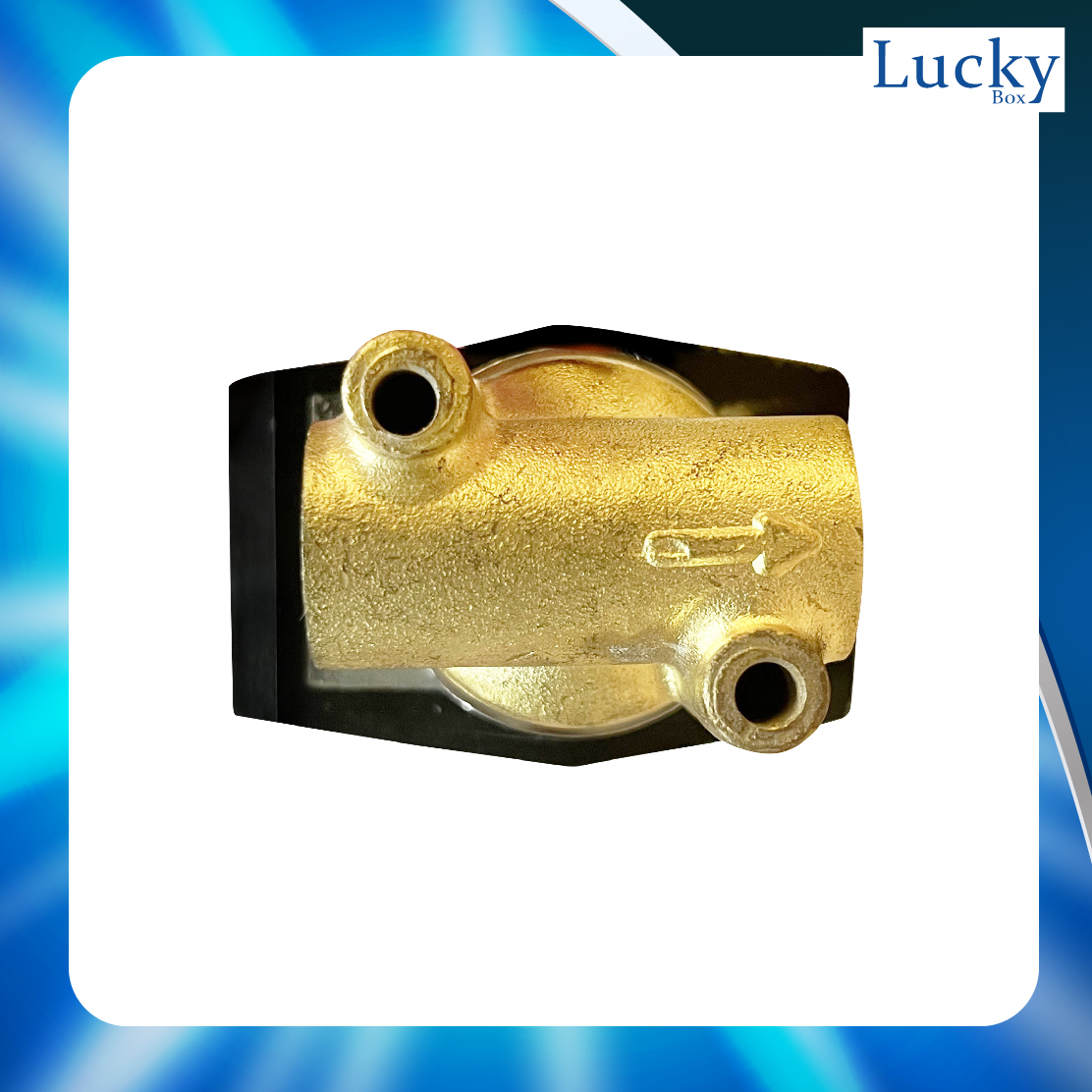 Solenoid Valve โซลินอยด์ทองเหลือง 1/4 นิ้ว (2 หุน) AC220V