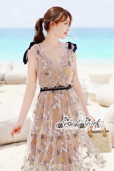 แม็กซี่เดรสลุคสาวเซ็กซี่