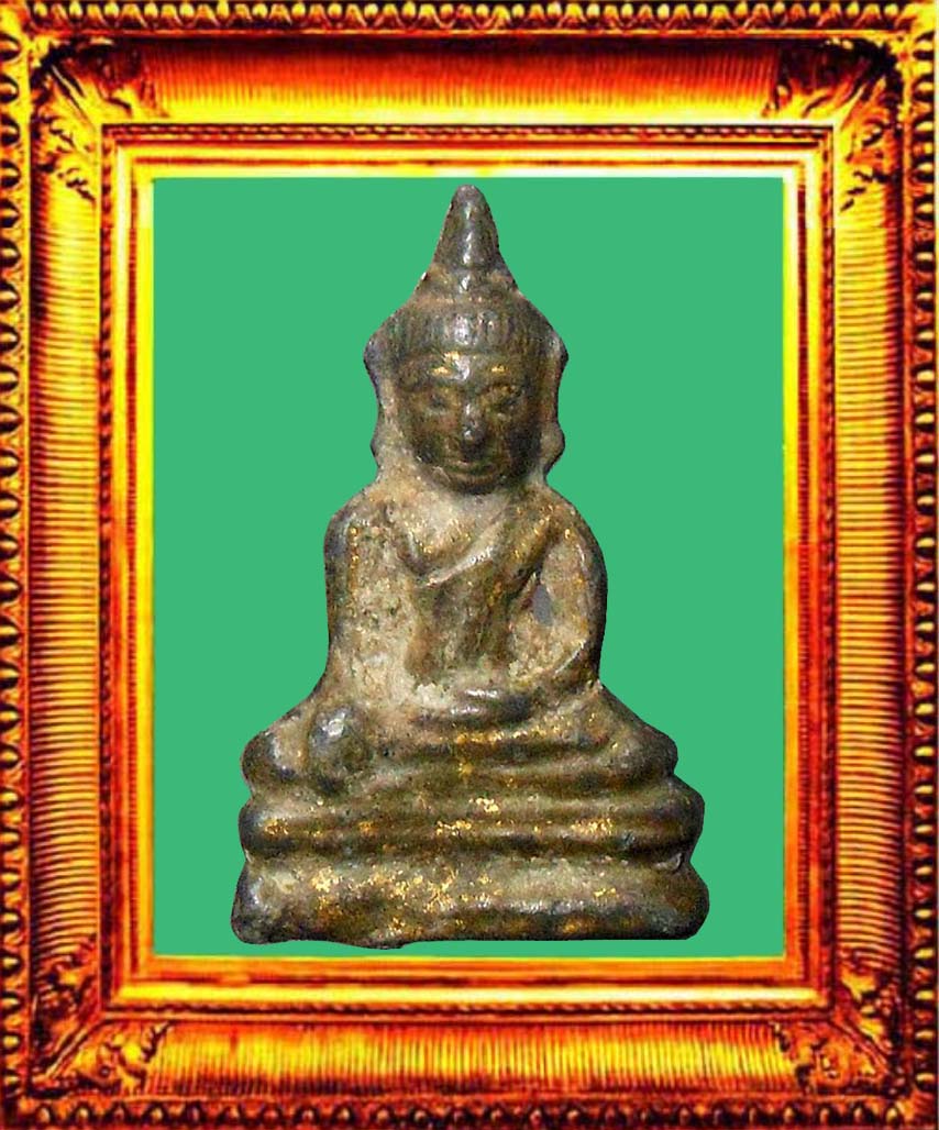 พระอู่ทองเนื้อชินเงินกรุวัดราชบูรณะอยุธยา