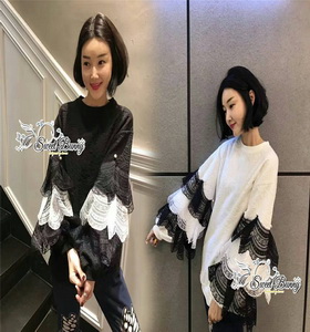 Sweet Bunny เสื้อแขนลูกไม้เกาหลี