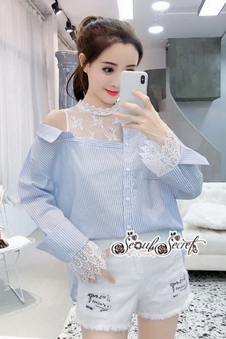 เสื้อเชิ๊ทดีเทลทรงเสื้อเชิ้ท