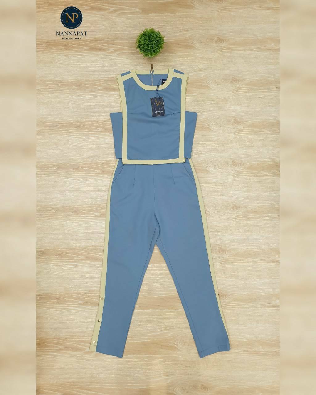 เซทซิปหลัง ทูโทนสีตัดกัน