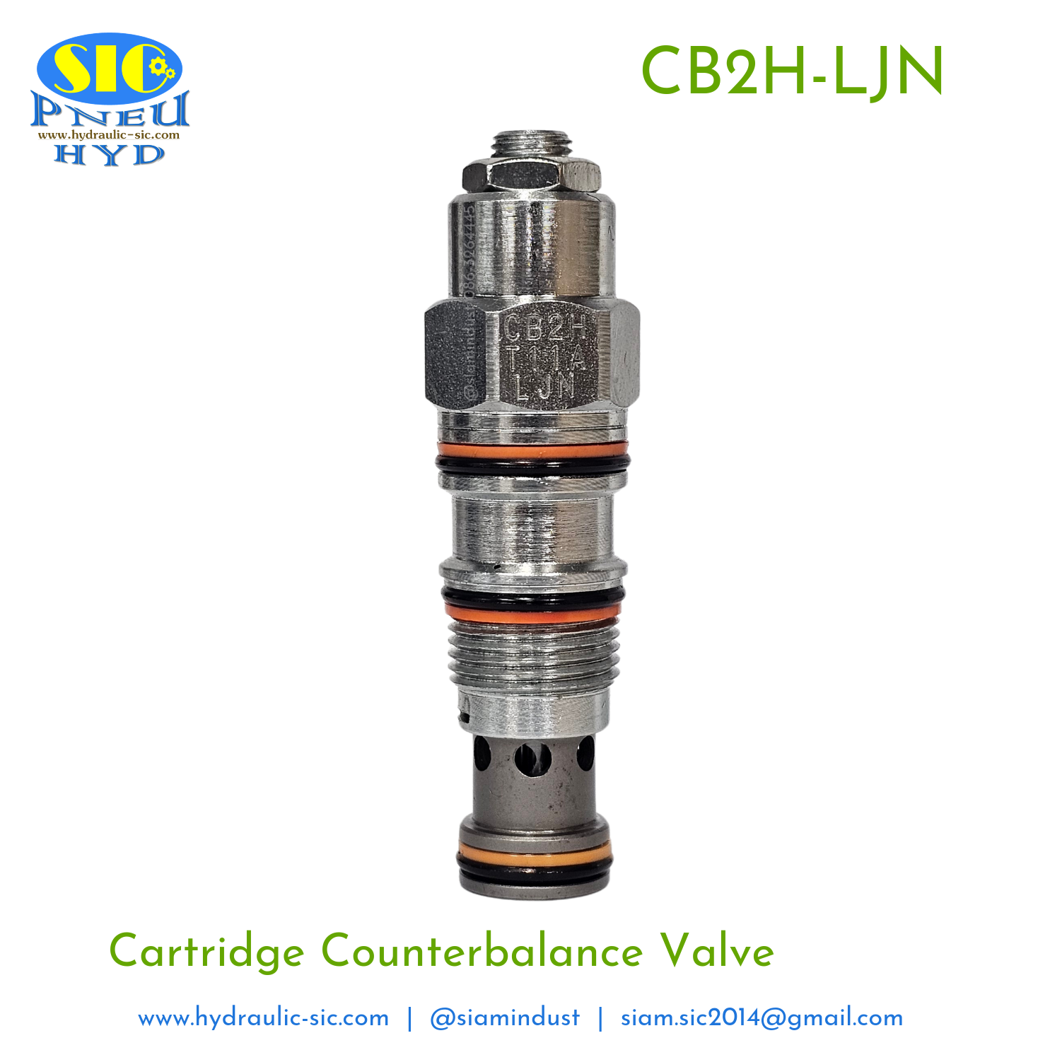 CB2H-T11A-LJN Cartridge Counterbalance Valve (สเปคเทียบ CBCG-LJN ของ SUN Hydraulic)