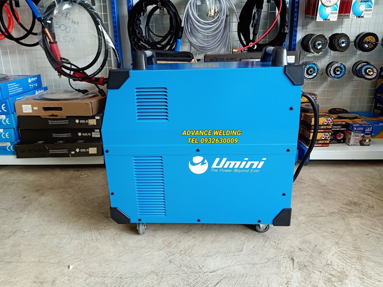 เครื่องเชื่อมอลูมิเนียม315อแมป์ UMINIรุ่นTIG315PACDC