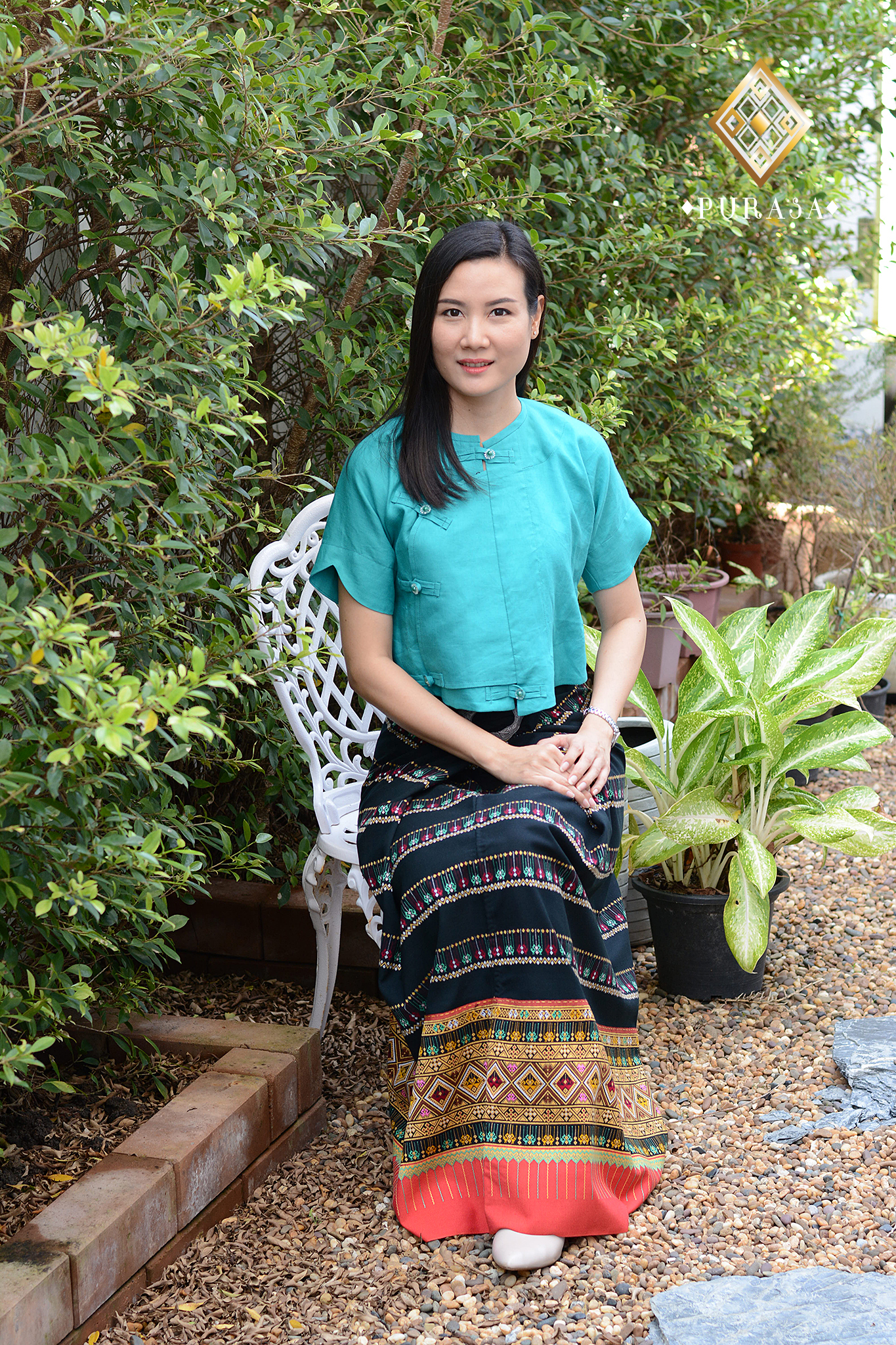 เสื้อไทลื้อผ้าลินิน