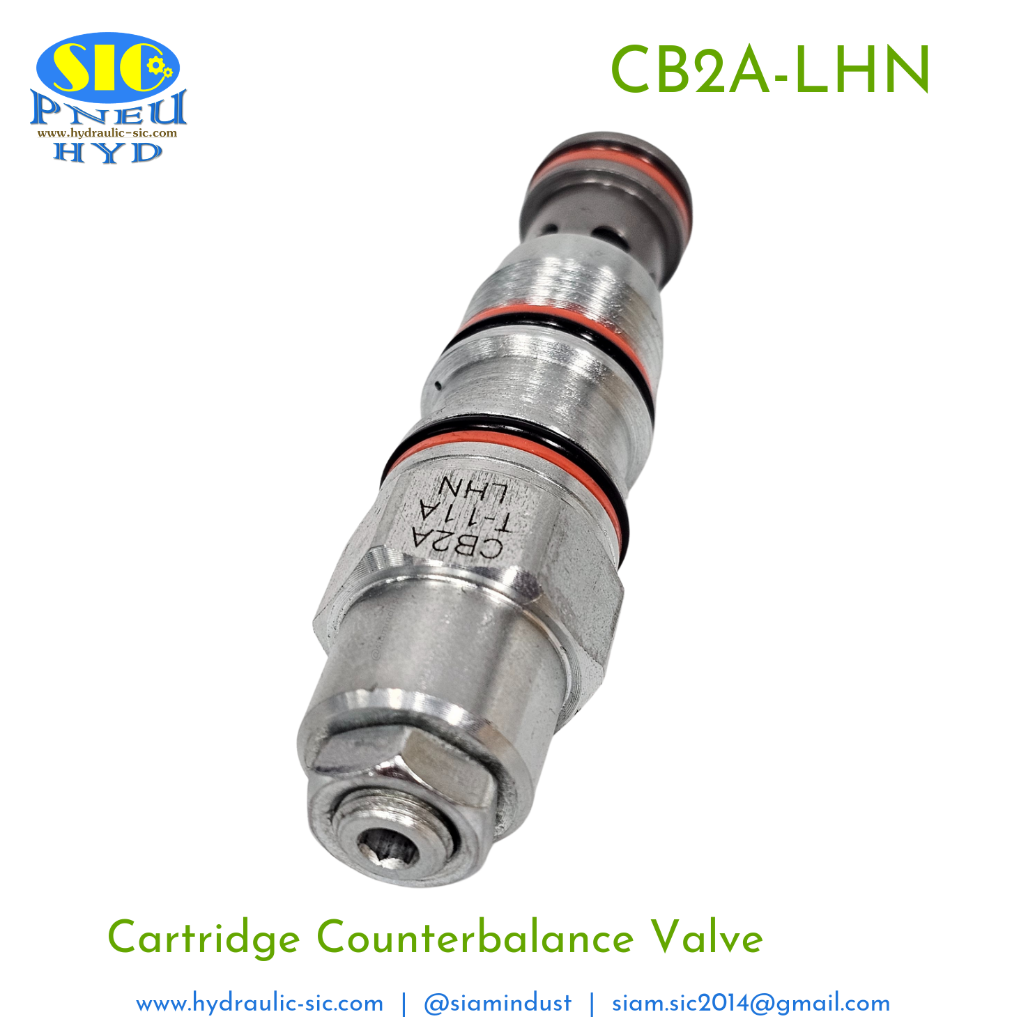 CB2A-T11A-LHN Cartridge Counterbalance Valve (สเปคเทียบ CBCA-LHN ของ SUN Hydraulic)