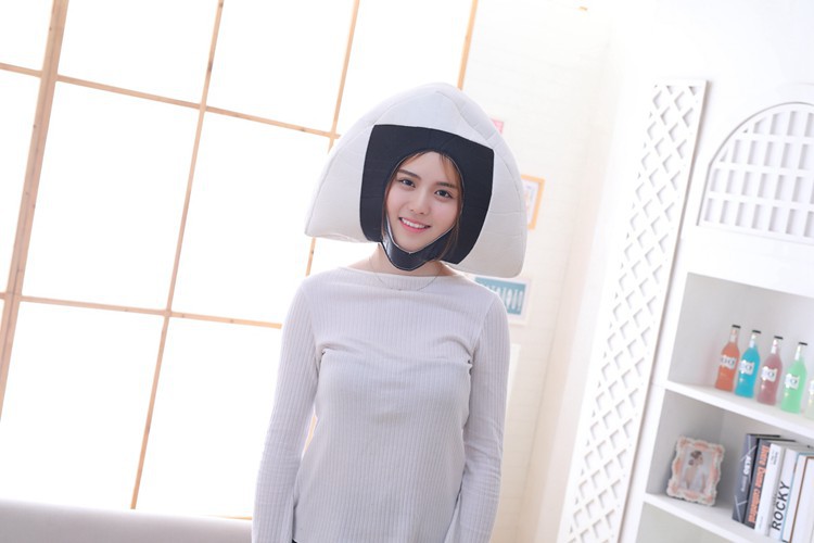 หมวกข้าวปั้น โอนิกิริ หมวกแฟชั่นน่ารัก